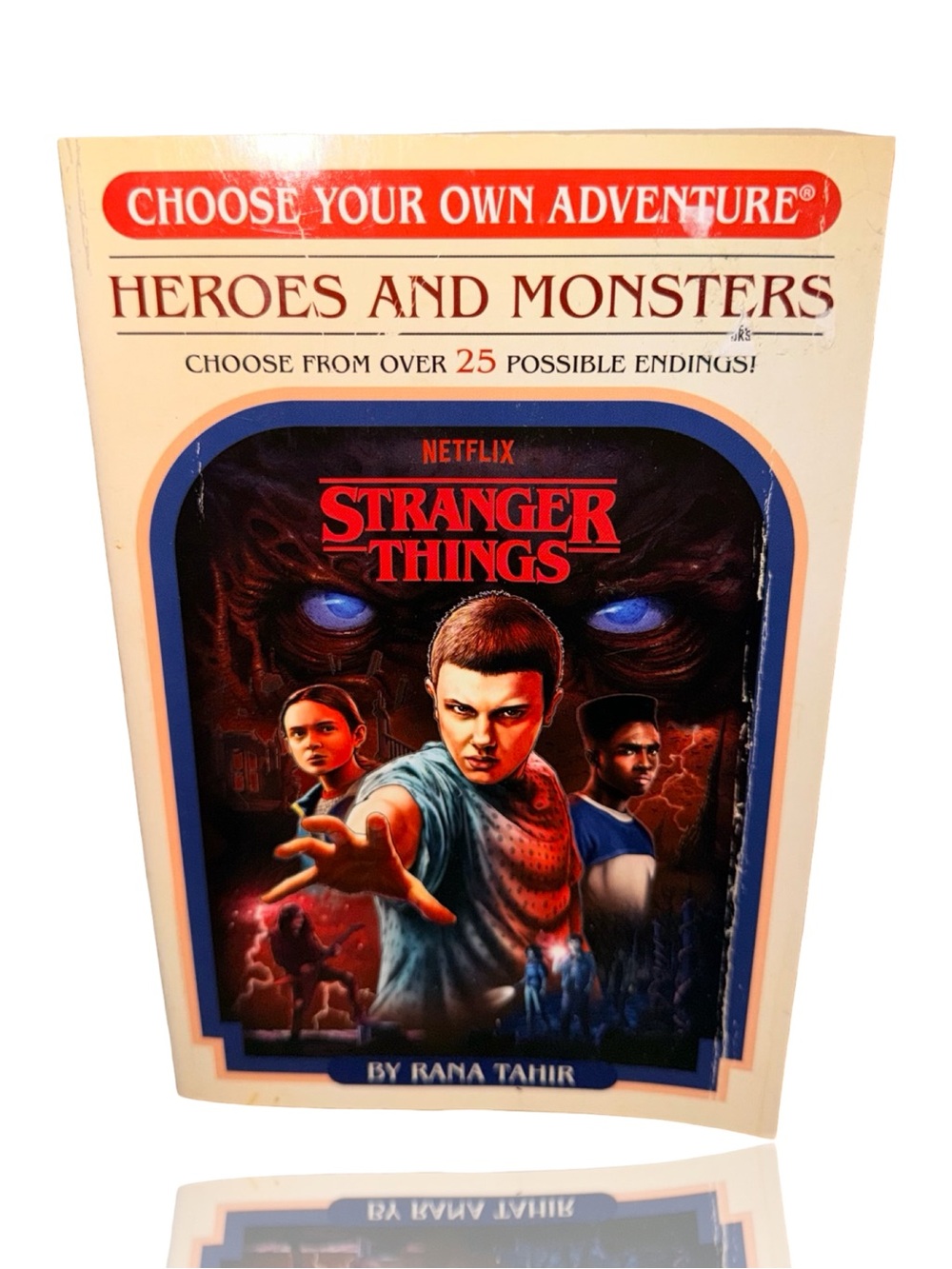 Netflix Stranger Things Poster – Red, Blue, Black